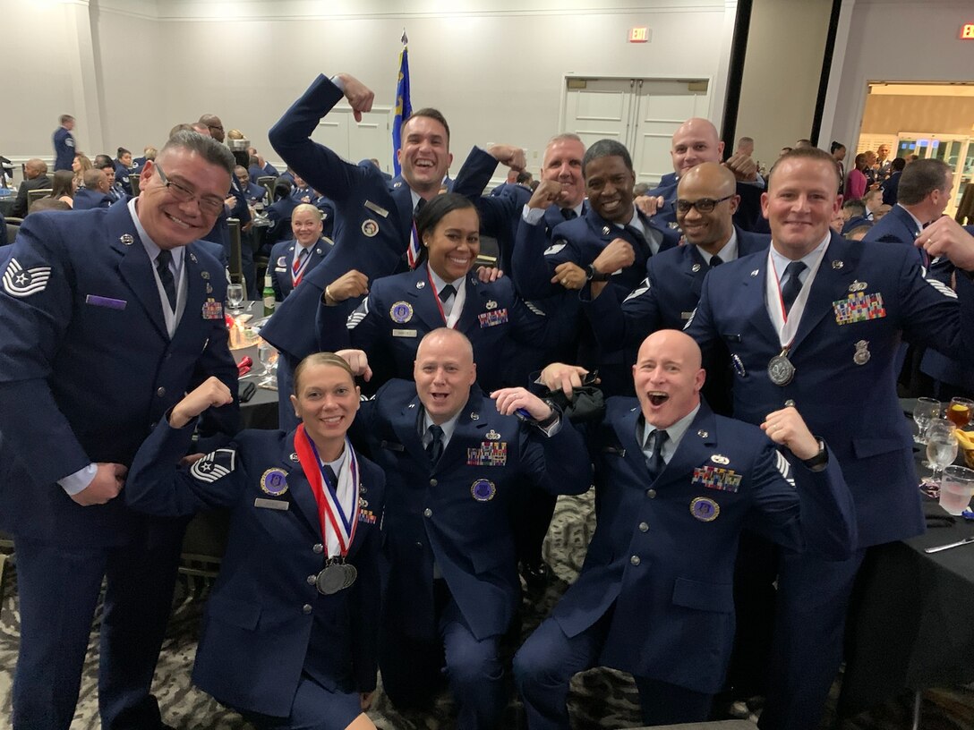 514th Air Mobility Wing Recruiting Squadron Award Winners