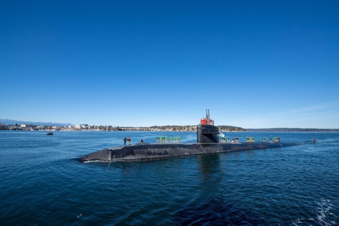 The 35-year-old Olympia was commissioned on Nov. 17, 1984.