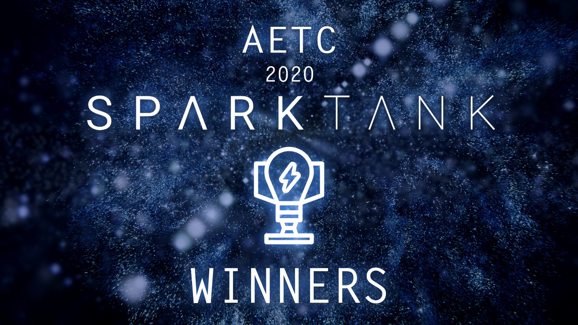 AETC 2020 Spark Tank Challenge Winners.Since its inception in September 2017, the Spark Tank competition has been a high-profile, public forum that celebrates the innovations of Airmen while identifying avenues to increase lethality and cost-effective modernization, pushing boundaries to pursue future technologies and recognizing problems and creative solutions.