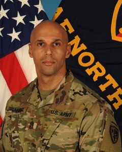 Command Sgt. Maj Monty Drummond, OCP Uniform