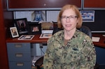 Navy Rear Adm. Deborah Haven, commander of the DLA Joint Reserve Force and the agency’s Audit Task Force, will retire Sept. 6 with 32 years of service. Photo by Beth Reece