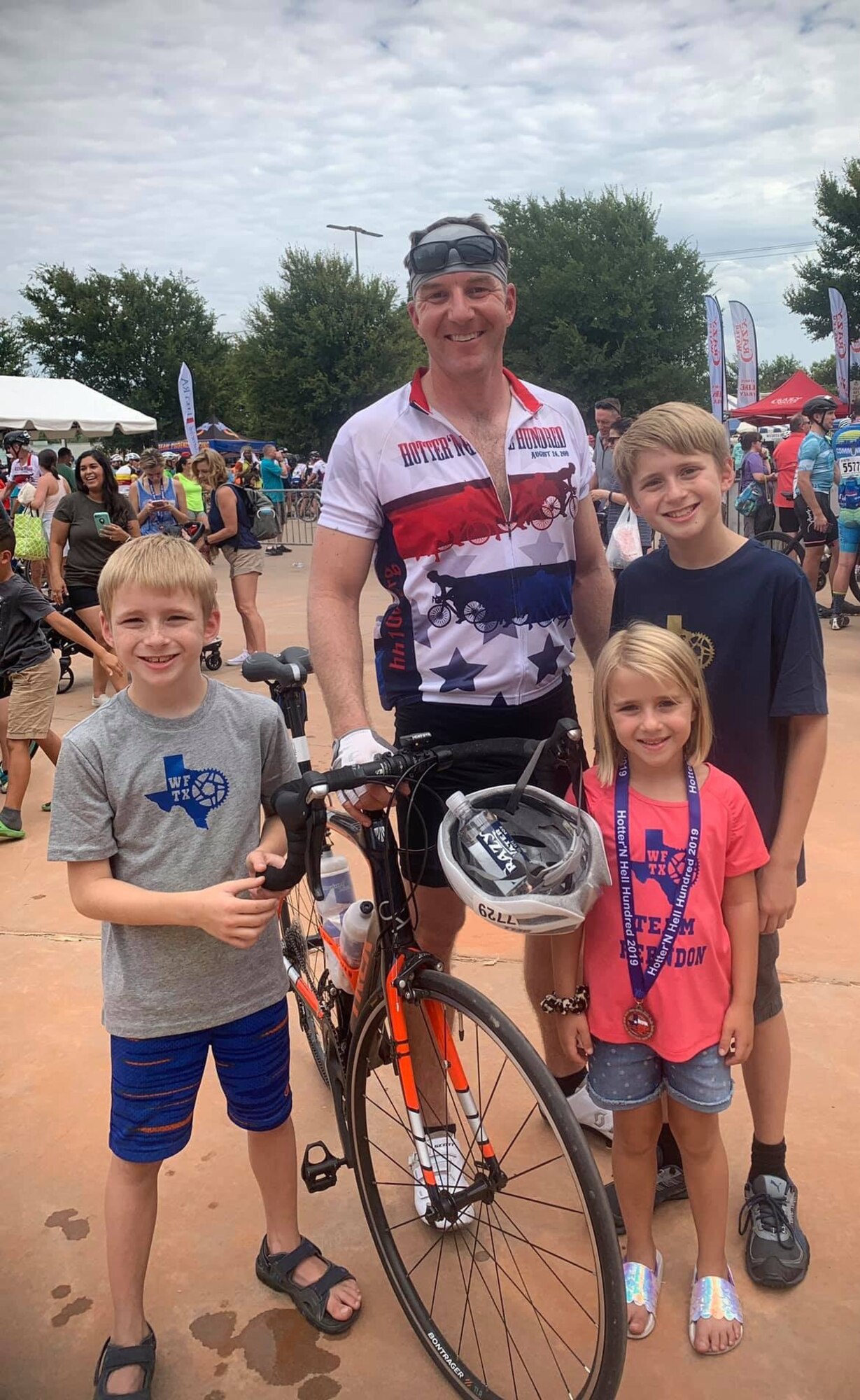 100 miles, 100 degrees