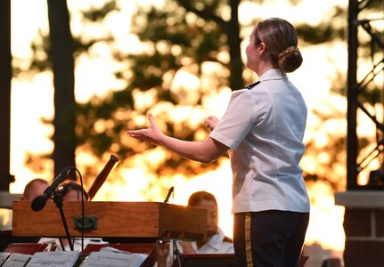 TRADOC band caps off 88th season of Music Under the Stars