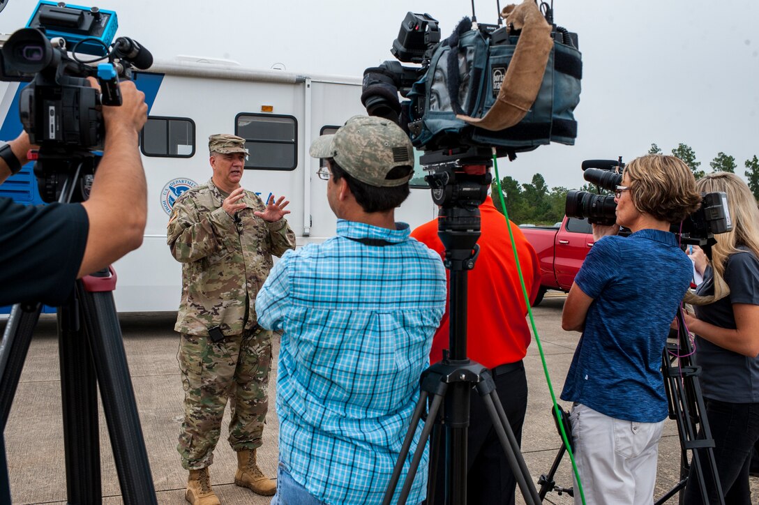 Army Reserve EPLOs partner with FEMA, Fort Bragg for Hurricane Dorian response