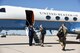 U.S. Air Force Gen. Mike Holmes, commander of Air Combat Command, departs Davis-Monthan Air Force Base, Arizona, Aug. 22, 2019. Holmes assisted the 355th Wing and Red-Flag Rescue leadership vector decisions such as perfecting Davis-Monthan’s dynamic wing concept, 355th Civil Engineer Squadron’s construction projects and the installation’s priority in leading the way in resiliency. (U.S. Air Force photo by Senior Airman Mya M. Crosby)