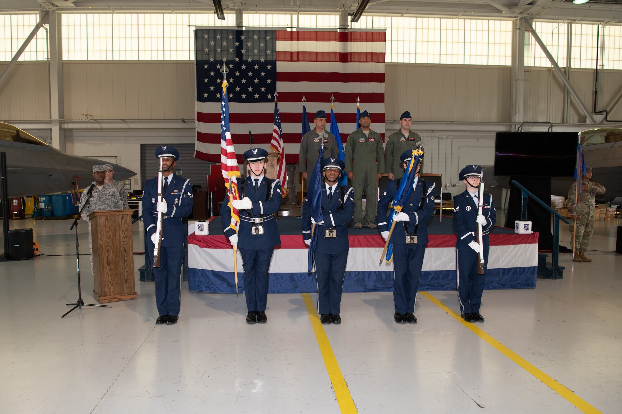 192nd Operations Group change of command photos