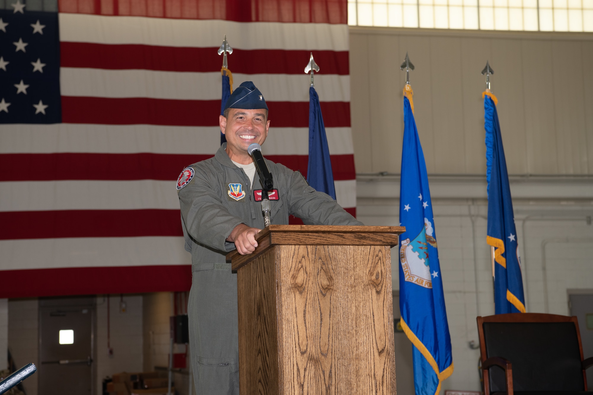 192nd Operations Group change of command photos