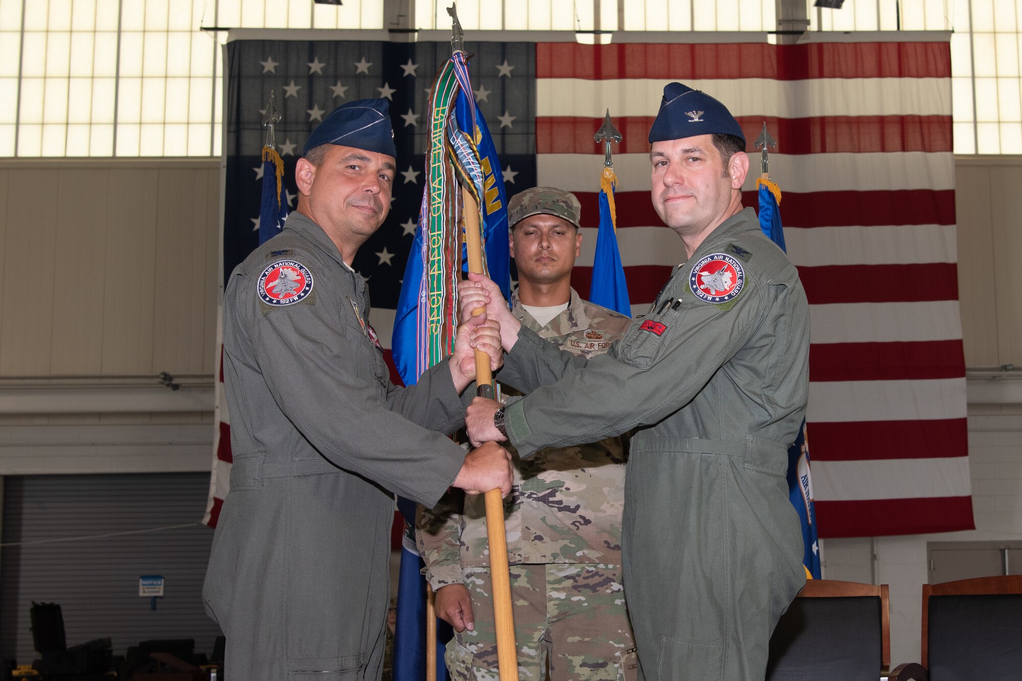 192nd Operations Group change of command photos