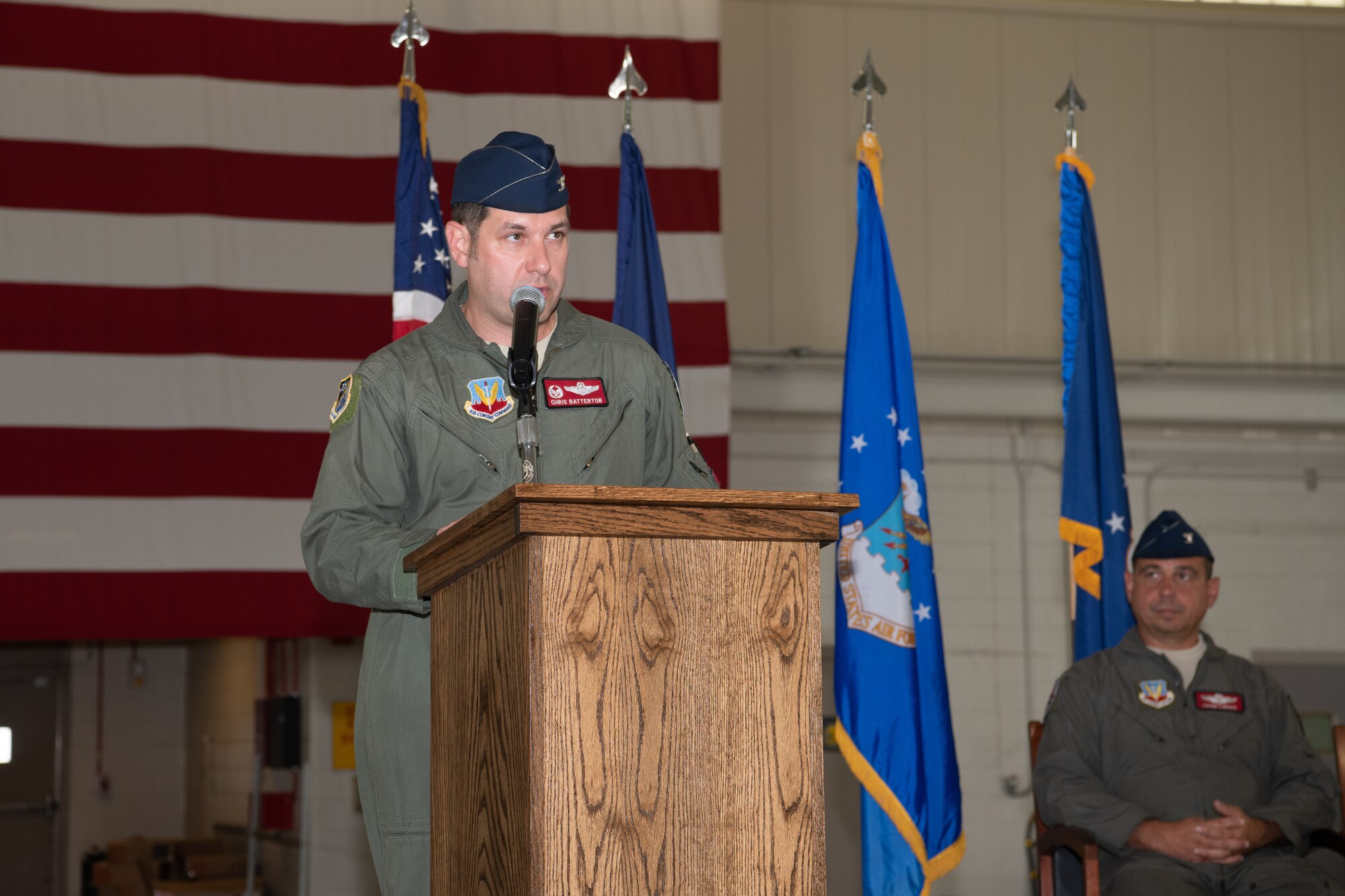 192nd Operations Group change of command photos