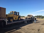 DLA Distribution Expeditionary on the ground at Fort Bragg in support of FEMA