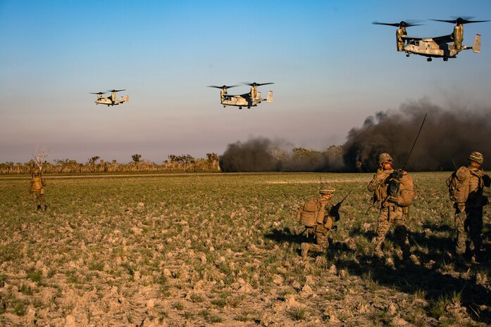 Marine Rotational Force – Darwin and ADF Complete Combined-arms Live-fire Exercise in NT