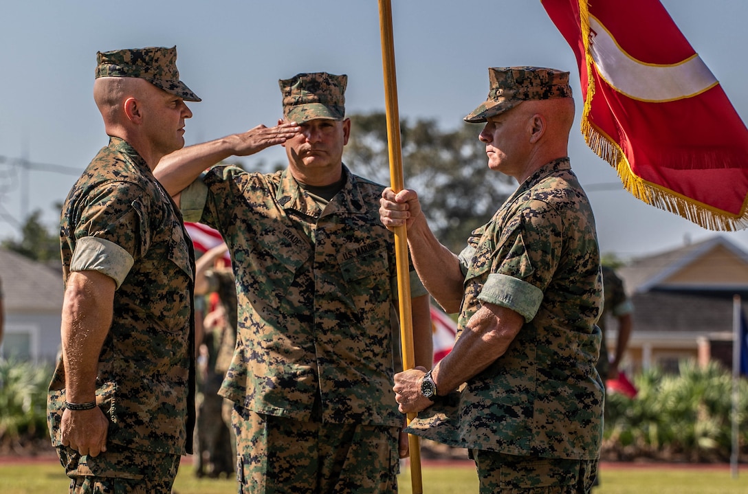 MARFORRES and MARFORNORTH Change of Command