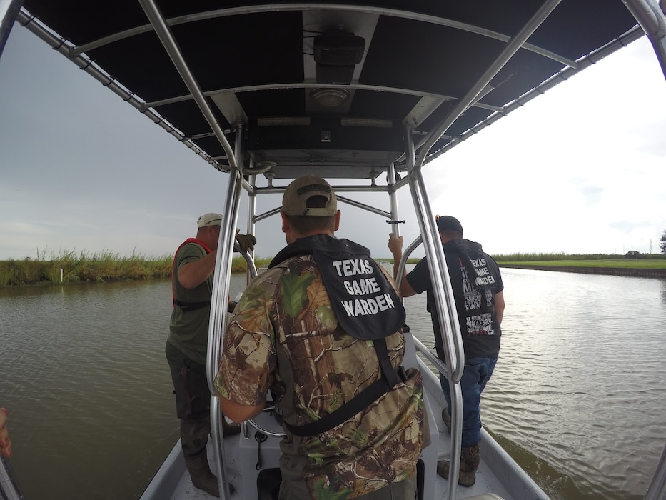 The U.S. Army Corps of Engineers Galveston District, Texas Parks and Wildlife, Chambers County Sherriff's Department and Lone Star Warriors Outdoors are combined resources to offer combat injured veterans the opportunity to participate in an organized feral hogs and alligator hunt Sept. 26-28, 2016, at the Wallisville Lake Project.