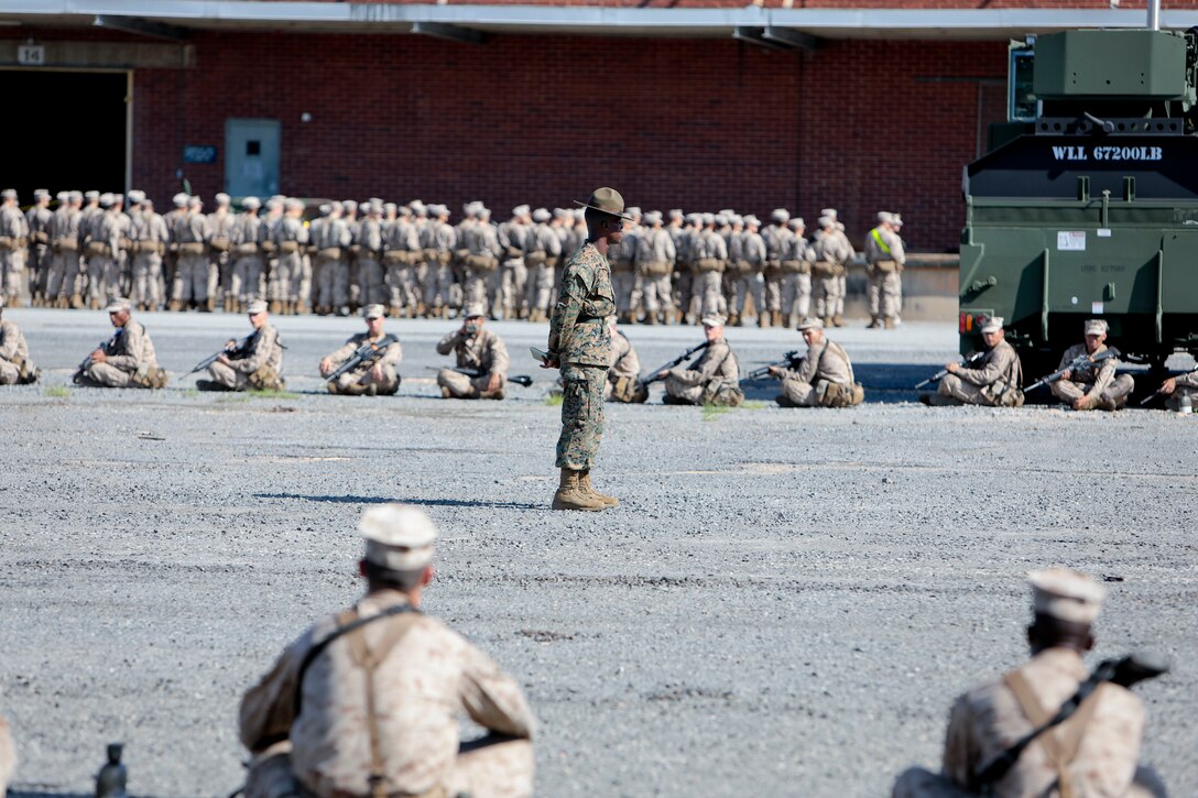 As Hurricane Dorian pummeled the east coast, Marine Corps Logistics Base Albany opened its installation gates as a safe haven location for thousands of recruits and Marines from Marine Corps Recruit Depot Parris Island, South Carolina. More than 6,000 recruits, several drill instructors and other support personnel from the training depot evacuated to MCLB Albany, Sept. 3. (U.S. Marine Corps photo by Re-Essa Buckels)