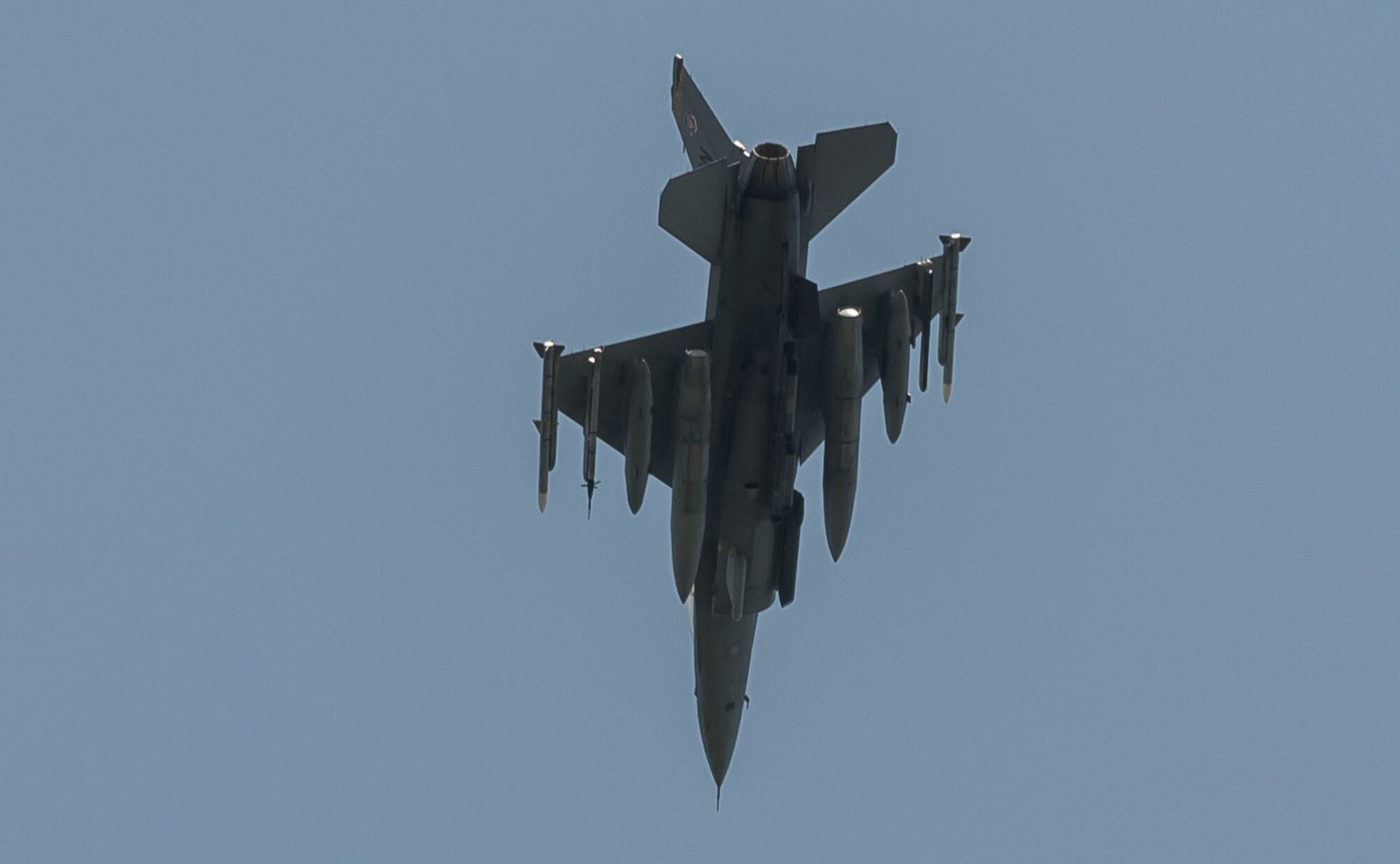 U.S. Air Force F-16CM Vipers return to Shaw Air Force Base, South Carolina, Sept. 6, 2019, from Barksdale Air Force Base, Louisiana, after evacuating Sept. 4, 2019 before Hurricane Dorian’s arrival.