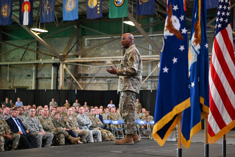 CMSAF emphasizes human connections at Hanscom all call