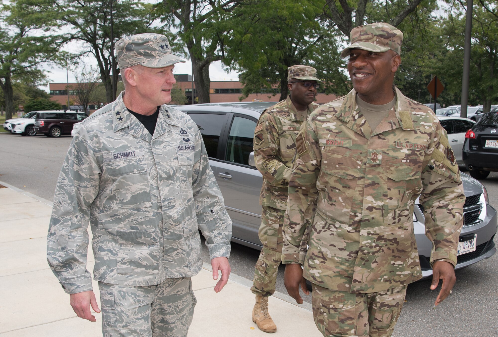 Schmidt welcomes CMSAF