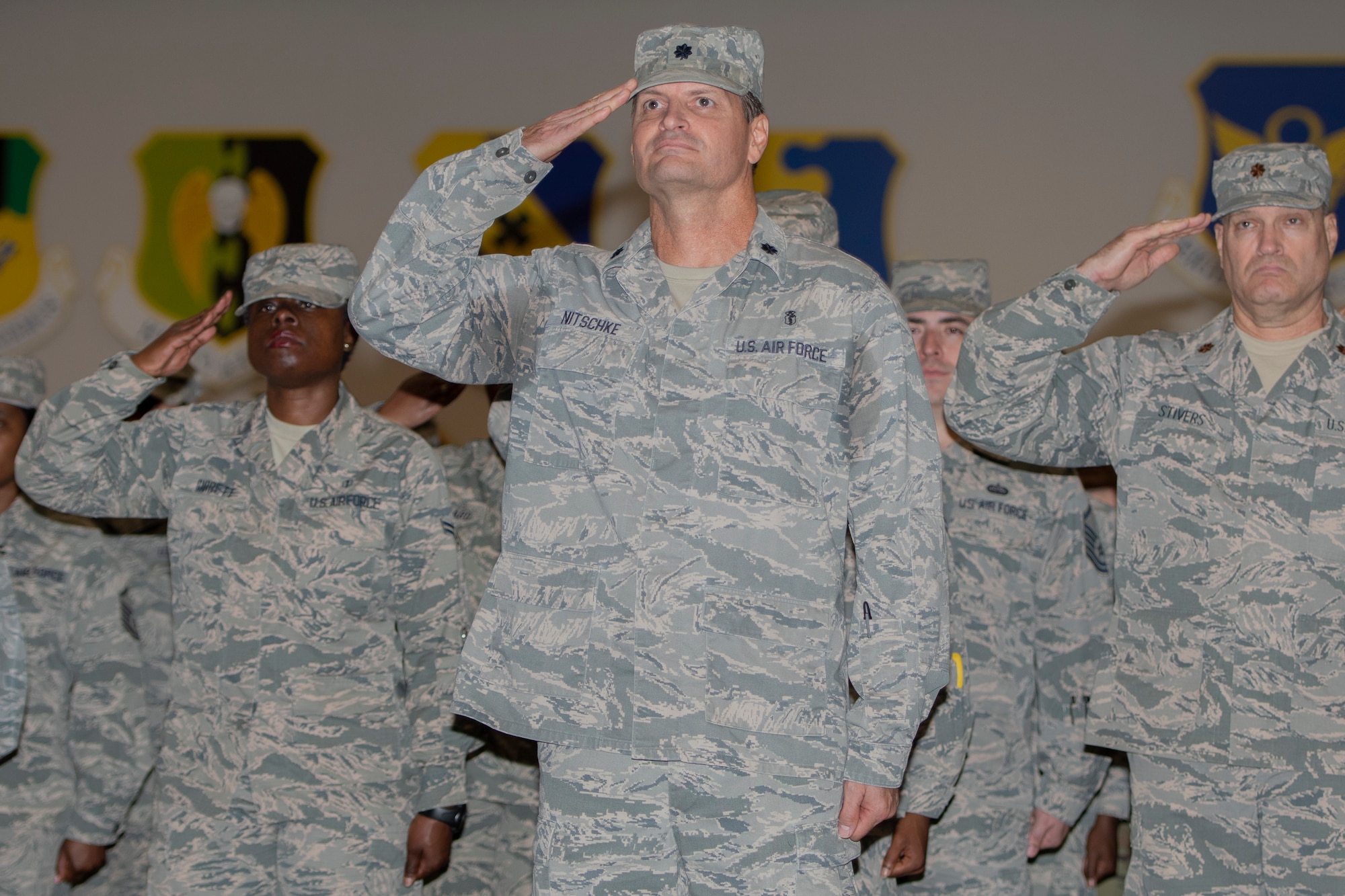 U.S. Air Force Col. Dennis Britten took command of the 307th Medical Squadron during a ceremony at Barksdale Air Force Base, Louisiana, September 7, 2019. Britten has been assigned to the 307th MDS and it's predecessor, the 917th MDS, since he commissioned in 2019. The 307th Medical Squadron provides the medical care the Reserve Citizen Airmen of the 307th Bomb Wing require to be "fit to fight."