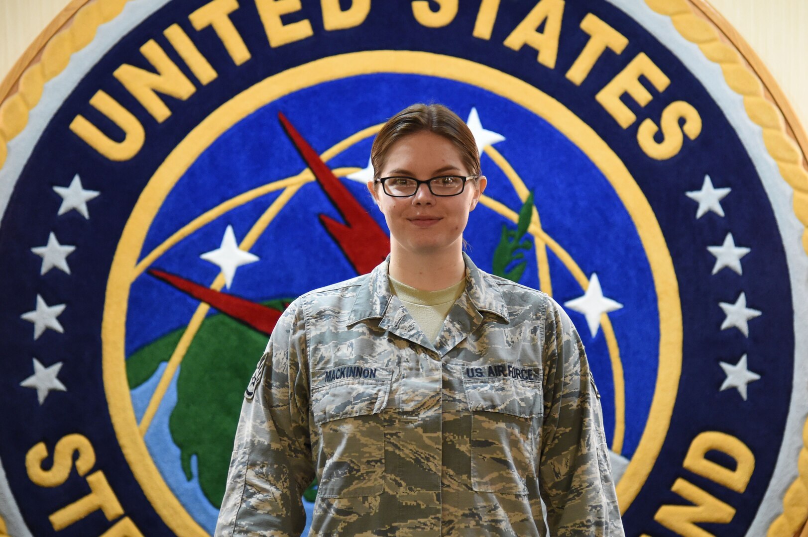 The Enlisted Corps Spotlight for September is Staff Sgt. Samantha MacKinnon.