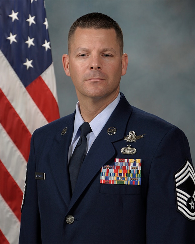 Chief Master Sgt. Steven Whitworth official photo
