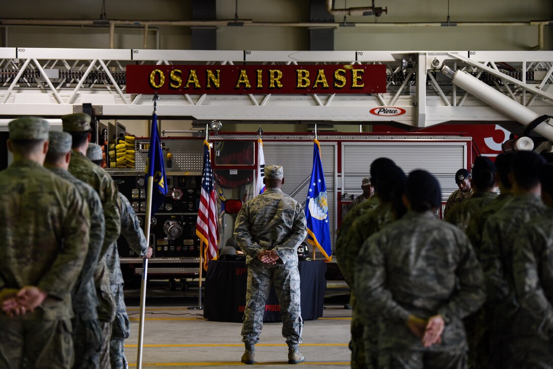 Team Osan commemorates those lost during 9/11