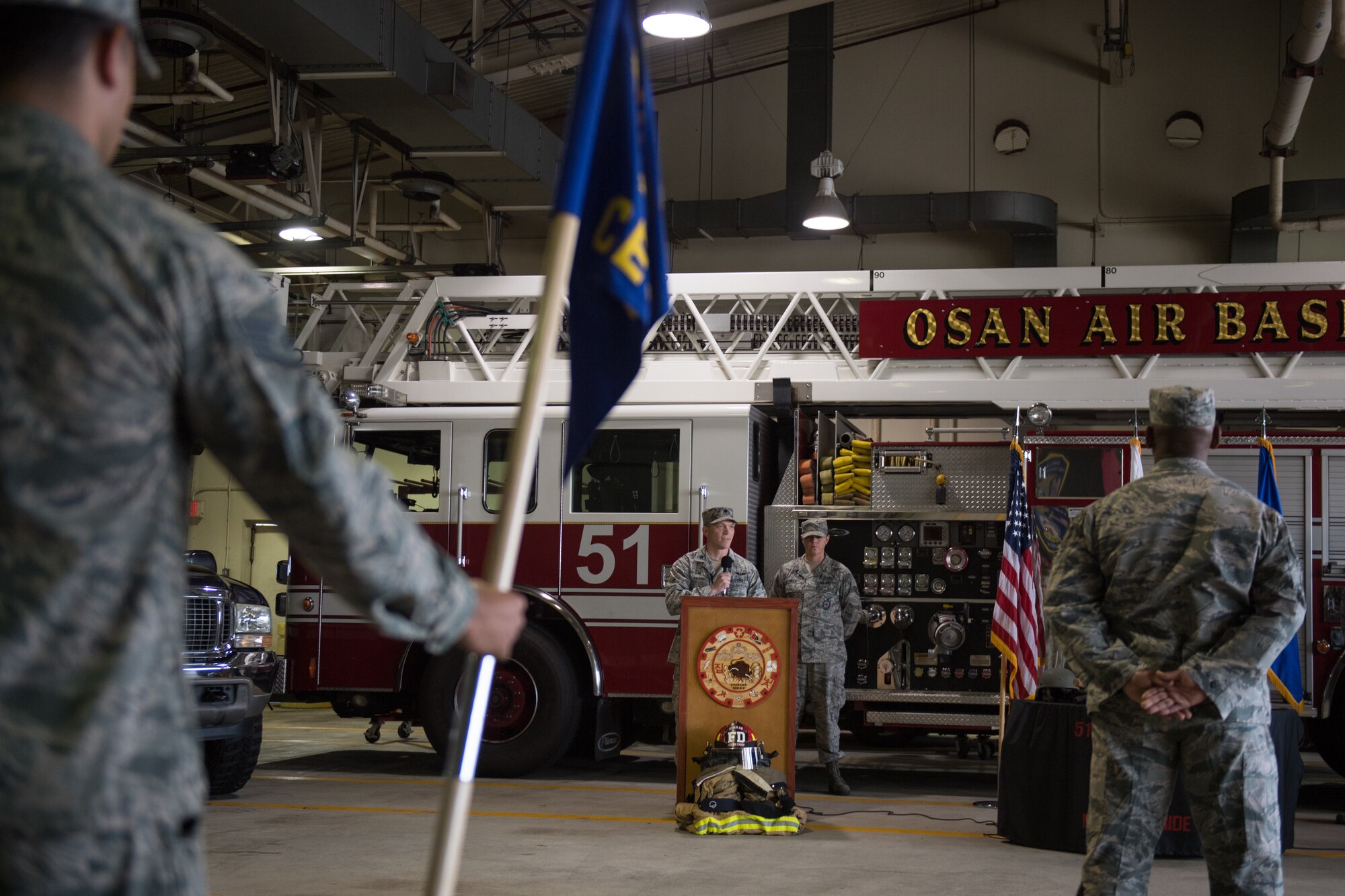 Team Osan commemorates those lost during 9/11