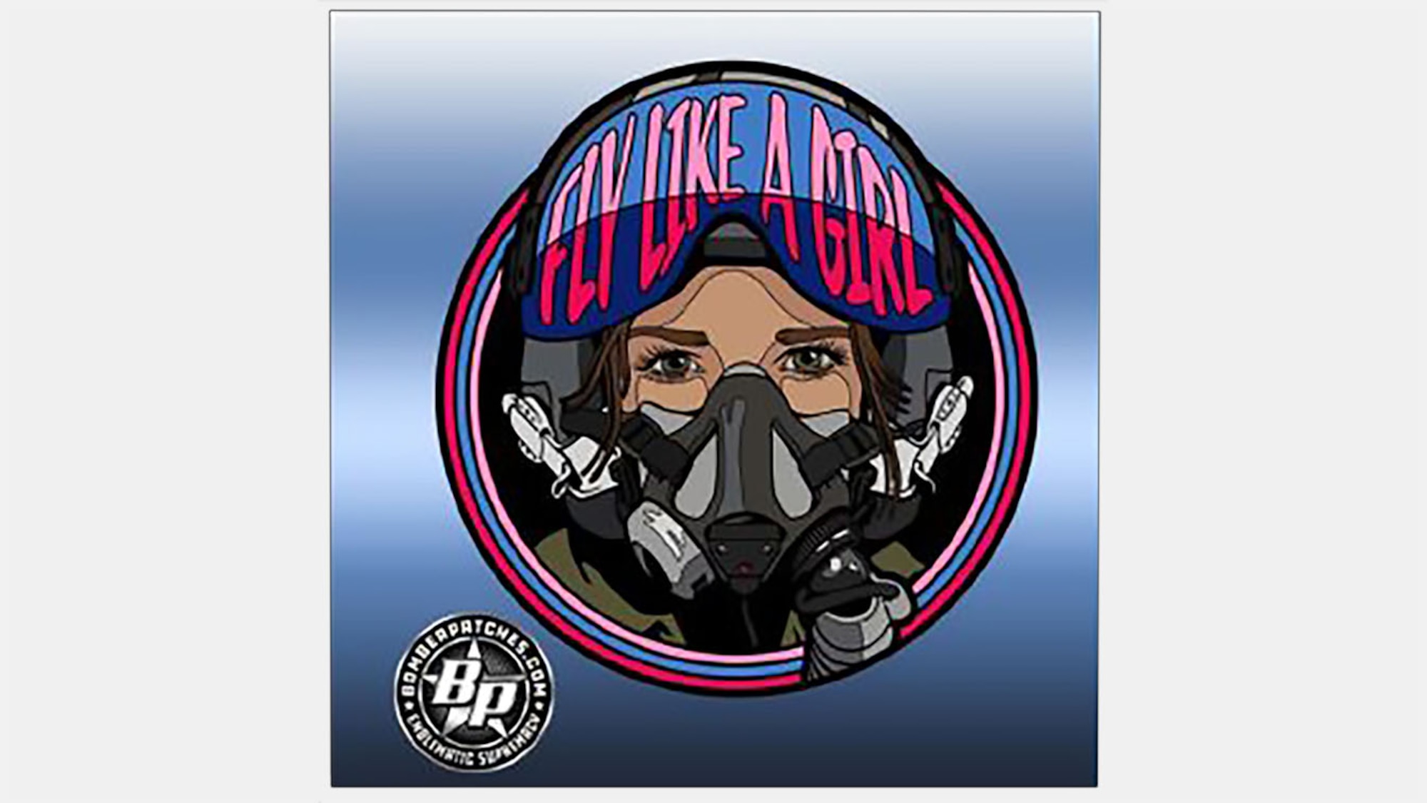 Courtesy Photo of a "Fly Like A Girl" pilot patch. The Air Education and Training Command Women’s Fly-In event in the Dallas-Ft. Worth area Sept. 18-21 will bring rated officers and career enlisted aviators together to network, mentor and inspire others to “Fly Like a Girl.”