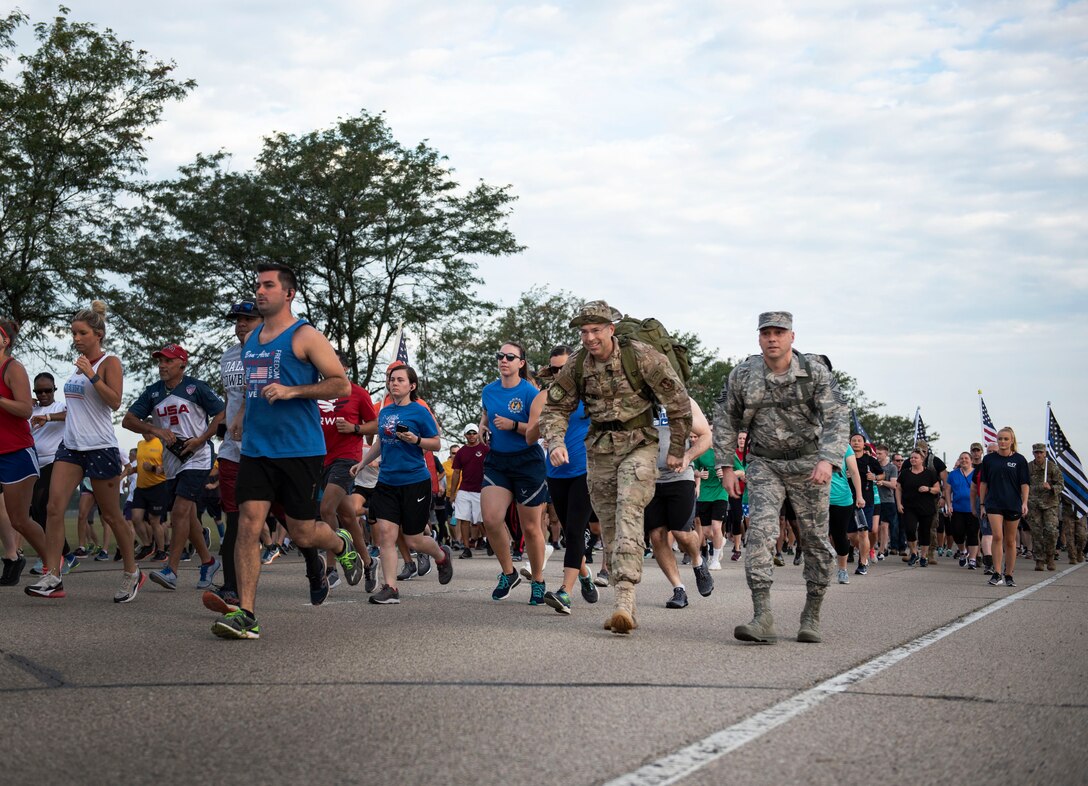 Run for the Fallen event at Wright-Patt