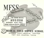 A flyer for the opening of the renovated museum in 1954.