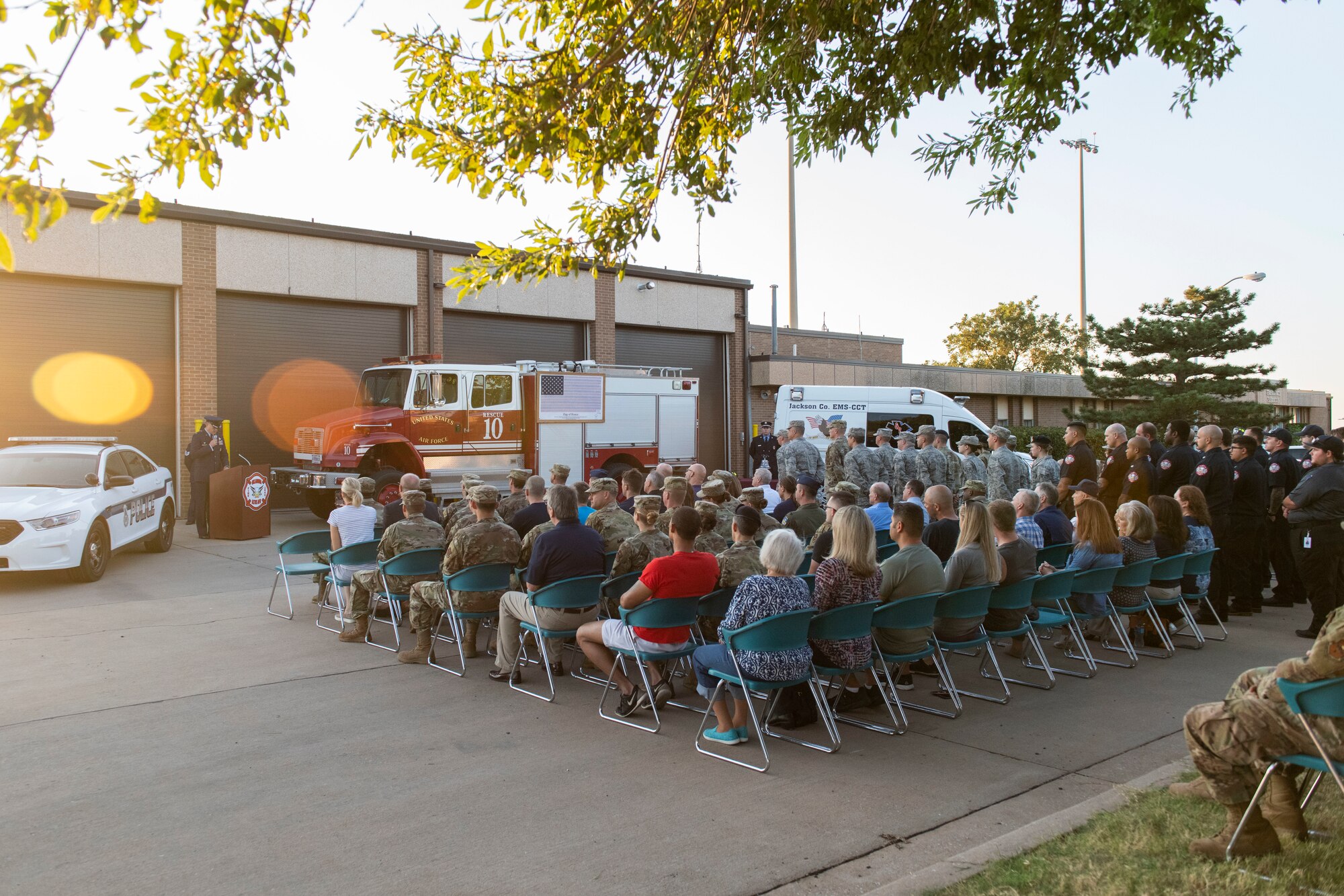 Airmen remeber 9/11 fallen through memorial ceremony.