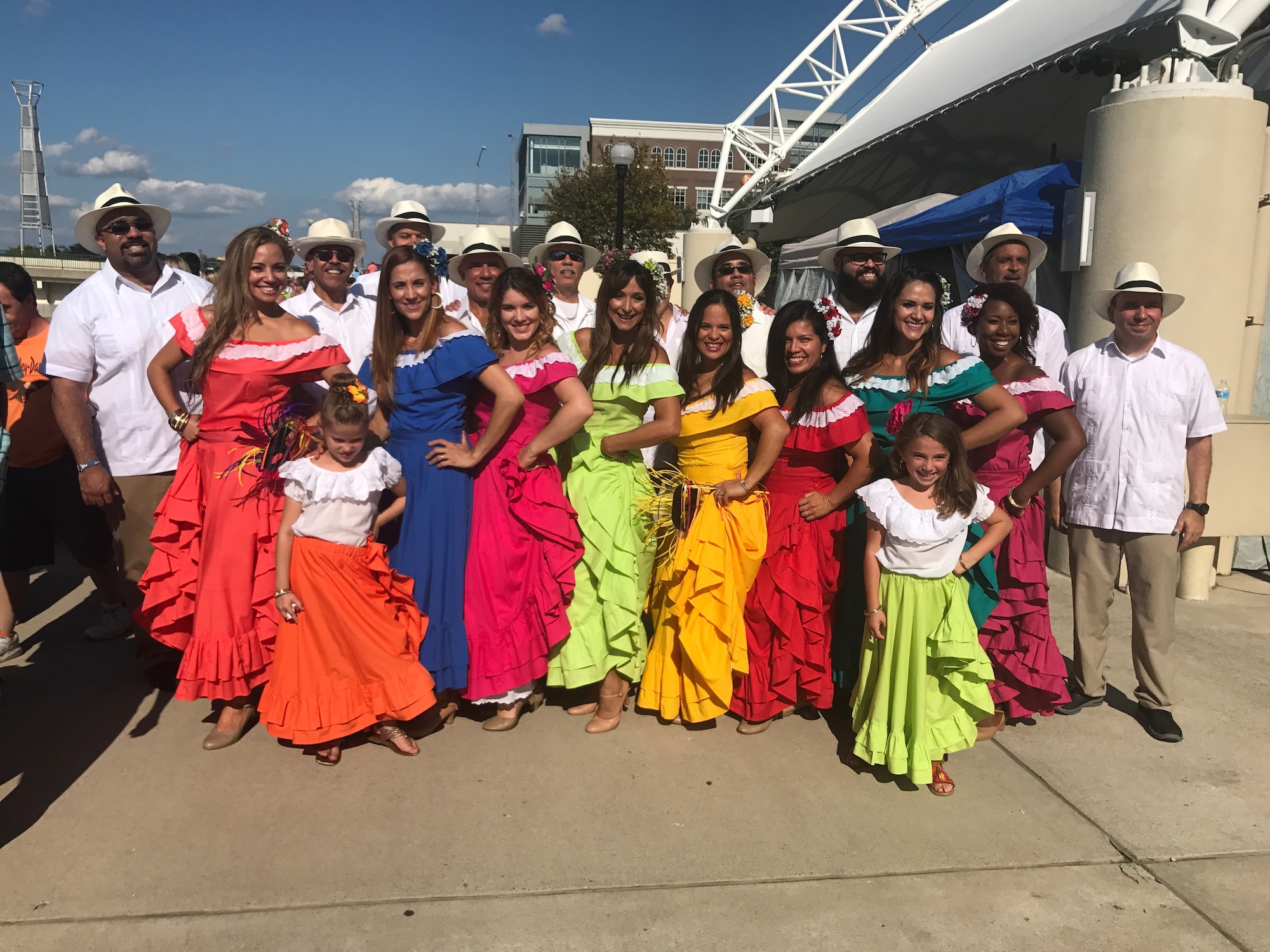 Music and dance ensemble Rondalla Puerto Rico is pictured at the 2018 Hispanic Heritage Festival in Dayton, Ohio. Miguel Maldonado, group member and Air Force Research Laboratory Aerospace Systems Directorate Diversity Council chair, is leading the directorate’s Hispanic Heritage Month activities, taking place Sept. 15-Oct. 15, 2019. (Photo courtesy of Maria Maldonado)