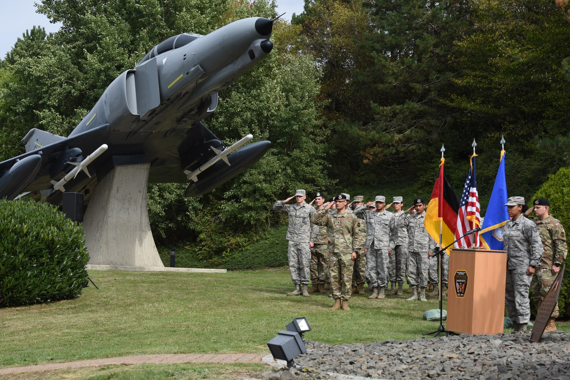 Spangdahlem hosts 9/11 memorial ceremony