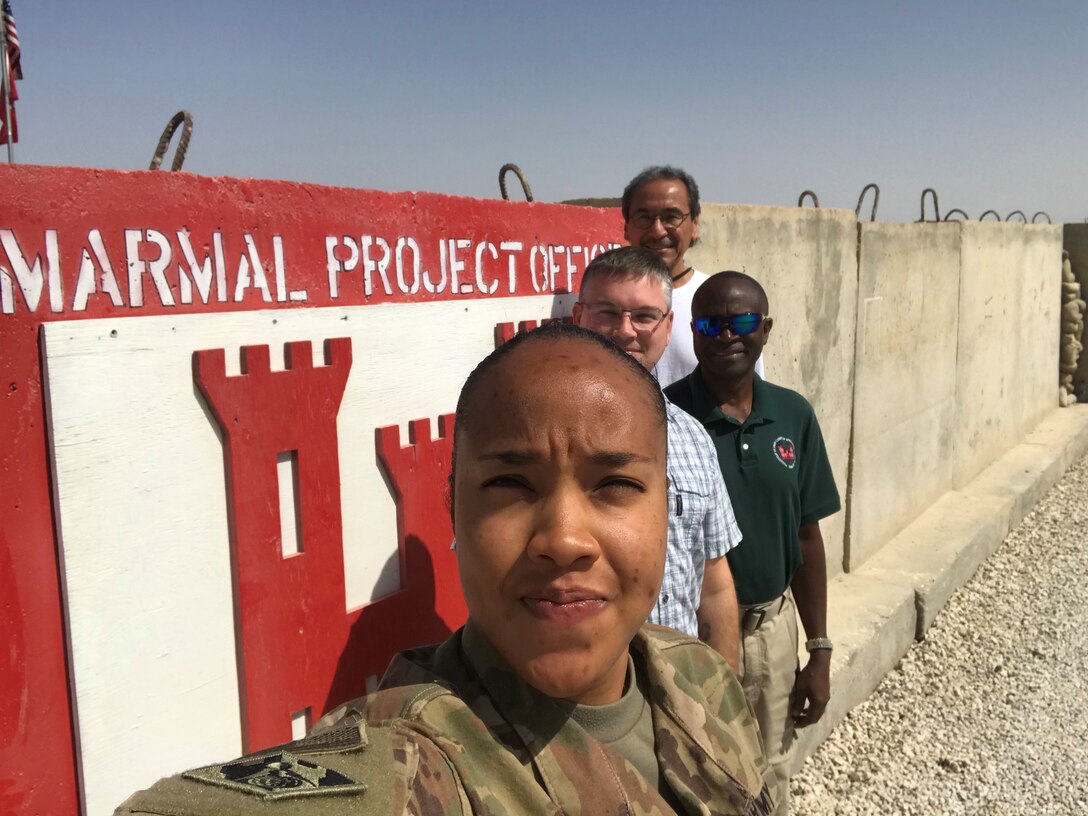 Smaller Operating Bases in the District continue to perform engineering and construction efforts concentrating on the projects before them.