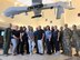 Members of the Military Affairs Committee visited Airmen at Creech Air Force Base, Nevada. August 28, 2019. During their tour, the members visited Airmen around base at the flight simulators, MQ-9 Reaper display and mission brief. (U.S. Air Force photo by Senior Airman Haley Stevens)