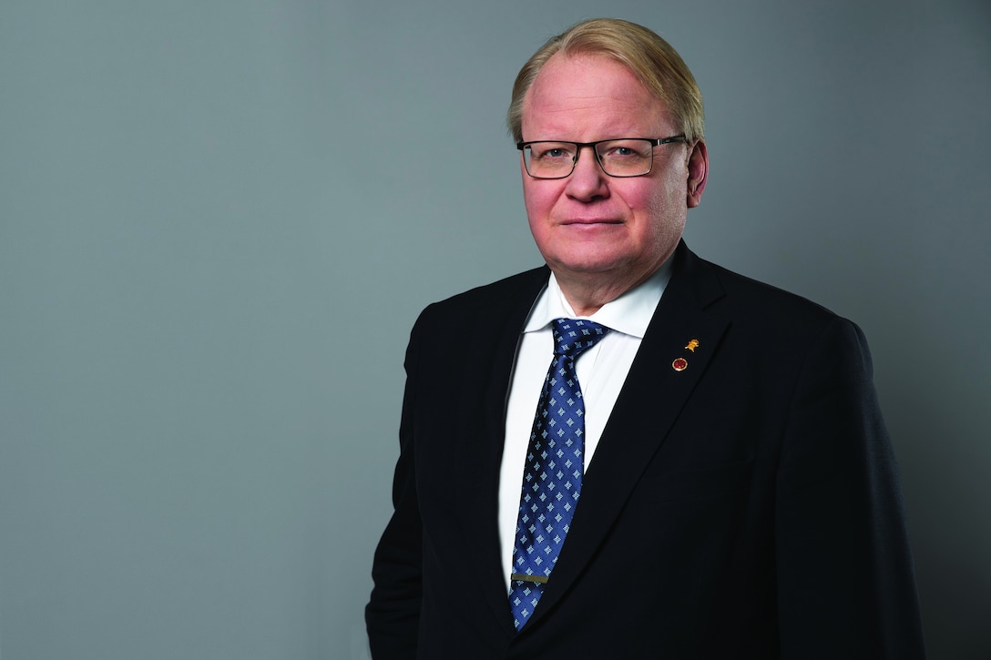 Swedish Minister of Defense  Peter Hultqvist