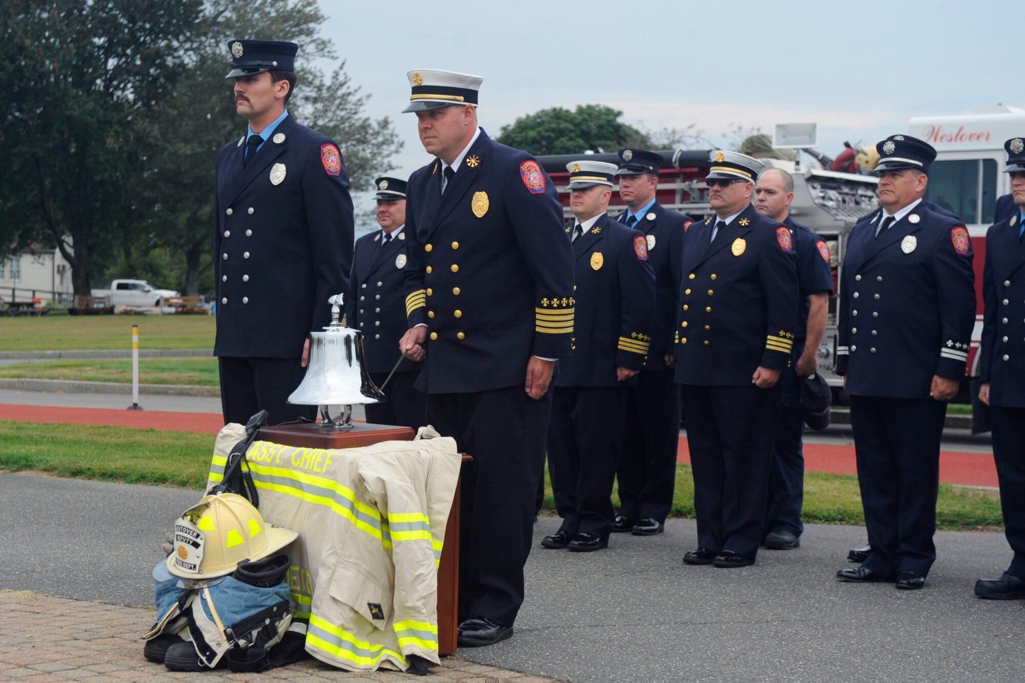 Base hold 911 Memorial Ceremony