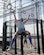 Capt. Noah Palicia attacks the rings on the Alpha Warrior Proving Ground , Selma, Texas, Sept. 9, 2019 during the Air Force Alpha Warrior Final Battle. The annual competition crowns the Air Force's top Alpha Warriors with the top three men and three women forming the Air Force Alpha Warrior Team. The Air Force partnered with Alpha Warrior three years ago to deliver functional fitness training to Airmen and their families.