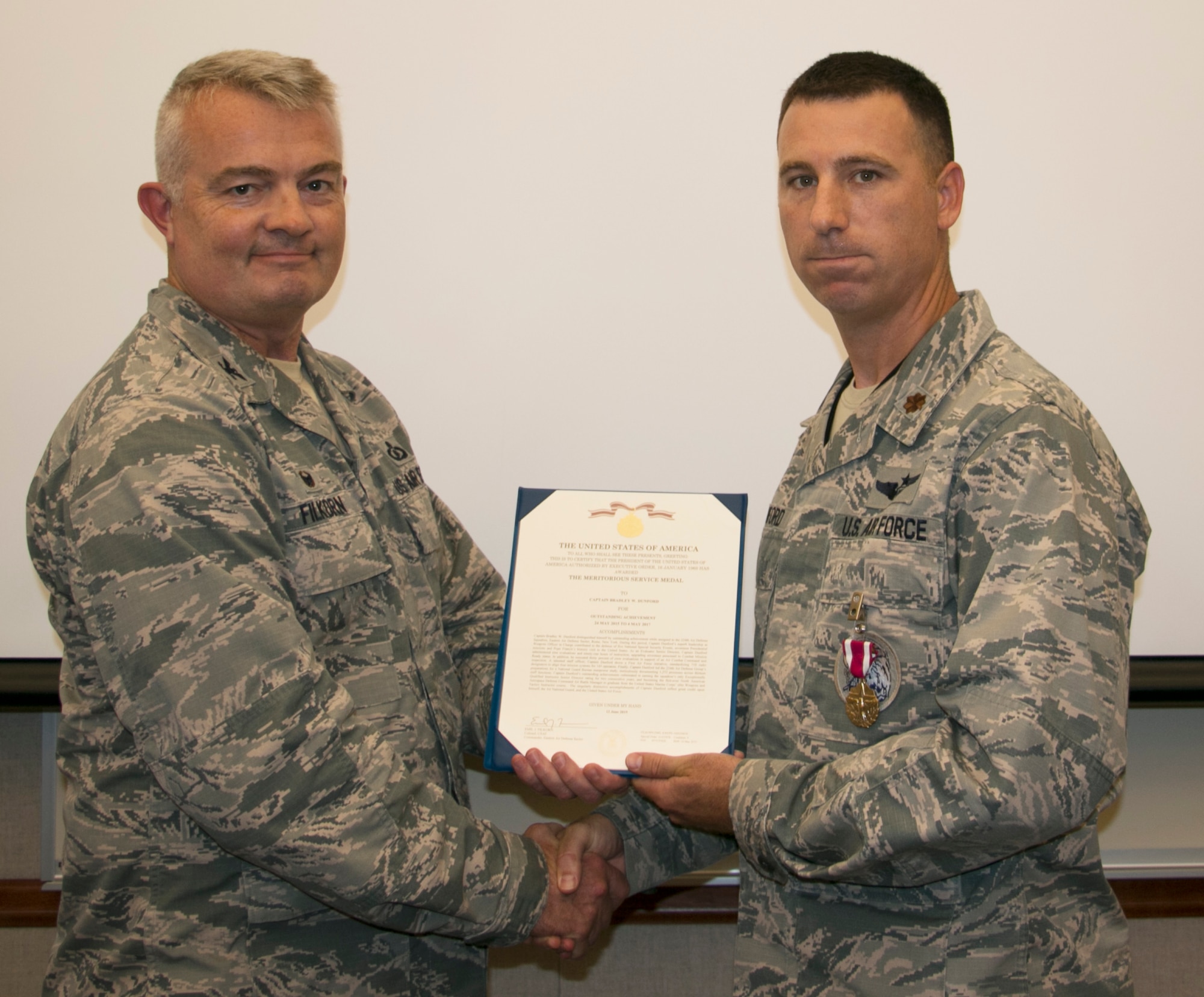 Dunford Receives MSM