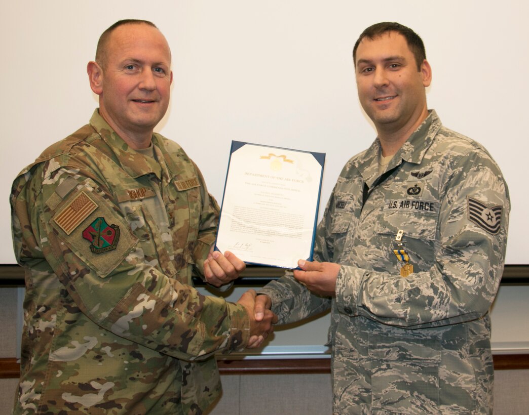 Miceli Receives Commendation Medal