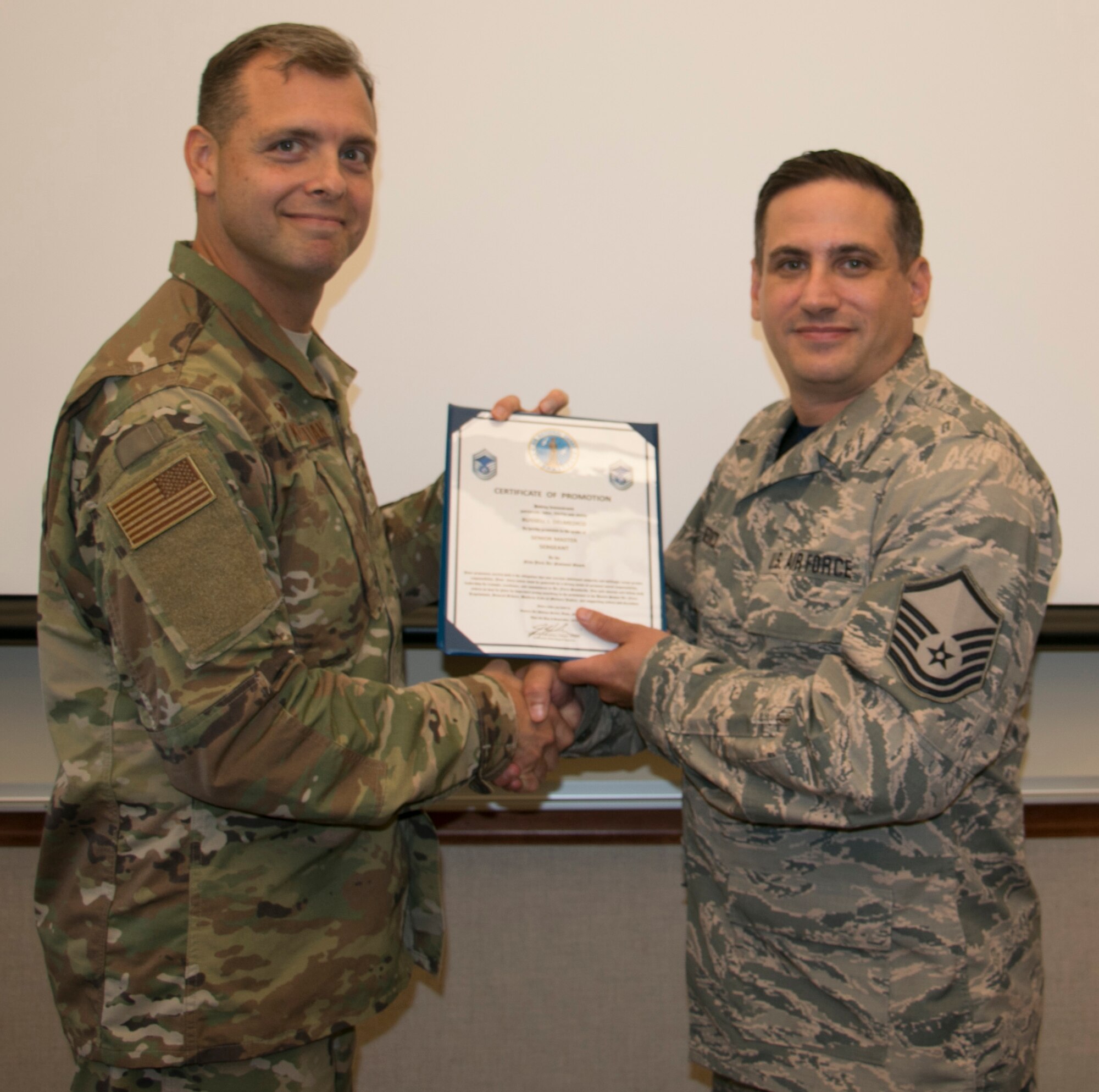 DelMedico Promoted to Sr Master Sgt