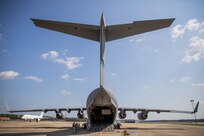 Members of Joint Task Force Civil Support (JTF-CS) load vehicles onto a Boeing C-17 Globemaster III as part of a command-wide mobility exercise. During the evolution, JTF-CS members loaded response vehicles onto a Boeing C-17 Globemaster III and flew to a nearby airport, simulating a response effort. The purpose of the exercise was to increase the command’s capability to safely and efficiently deploy during a catastrophic event. When directed, JTF-CS is ready to respond in 24 hours to provide command and control of 5,200 federal military forces located at more than 36 locations throughout the nation acting in support of civil authority response operations to save lives, prevent further injury, and provide critical support to enable community recover.