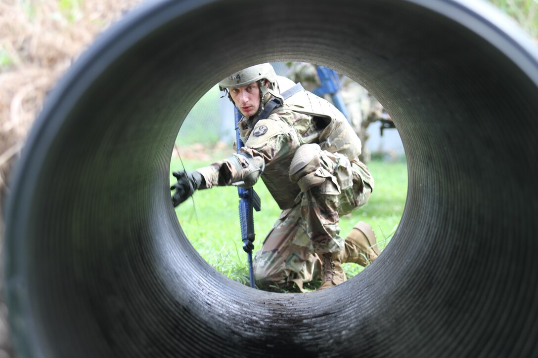 Army Reserve Soldiers of the 94th Training Division-Force Sustainment gathered at Joint Base McGuire–Dix–Lakehurst, New Jersey for a grueling week-long Best Warrior Competition. Competitors' mental and physical toughness was put to the test as they endured early morning and late-night events where only one competitor would claim the title for this competition.