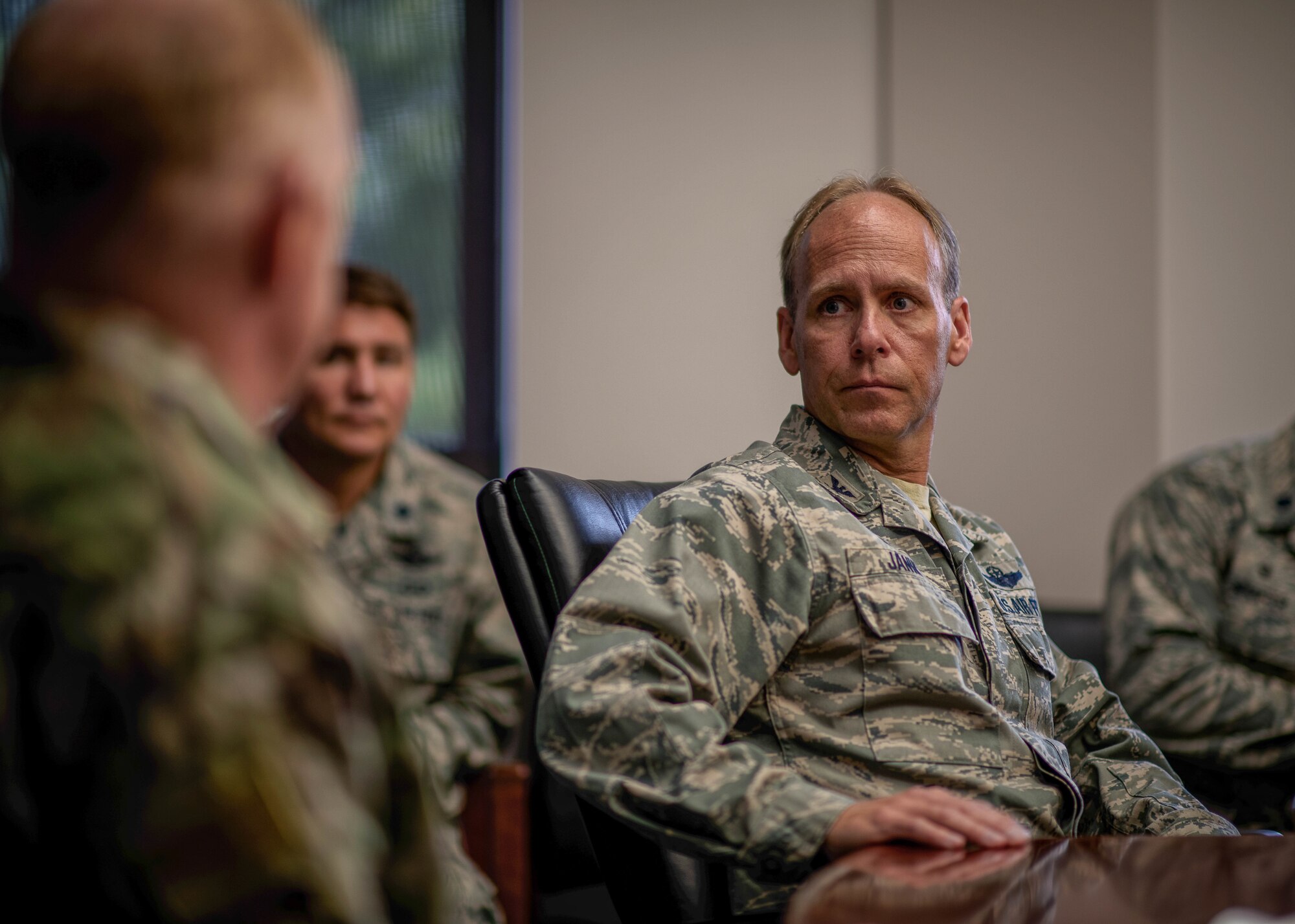 Lt. Gen. Robert D. McMurry Jr., commander of Air Force Life Cycle Management Center at Wright-Patterson Air Force Base, Ohio, visited YARS and America Makes in Youngstown, Ohio.