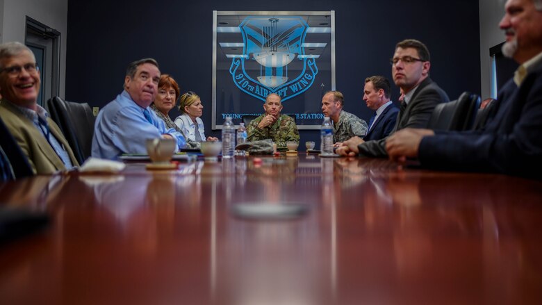 Lt. Gen. Robert D. McMurry Jr., commander of Air Force Life Cycle Management Center at Wright-Patterson Air Force Base, Ohio, visited YARS and America Makes in Youngstown, Ohio.