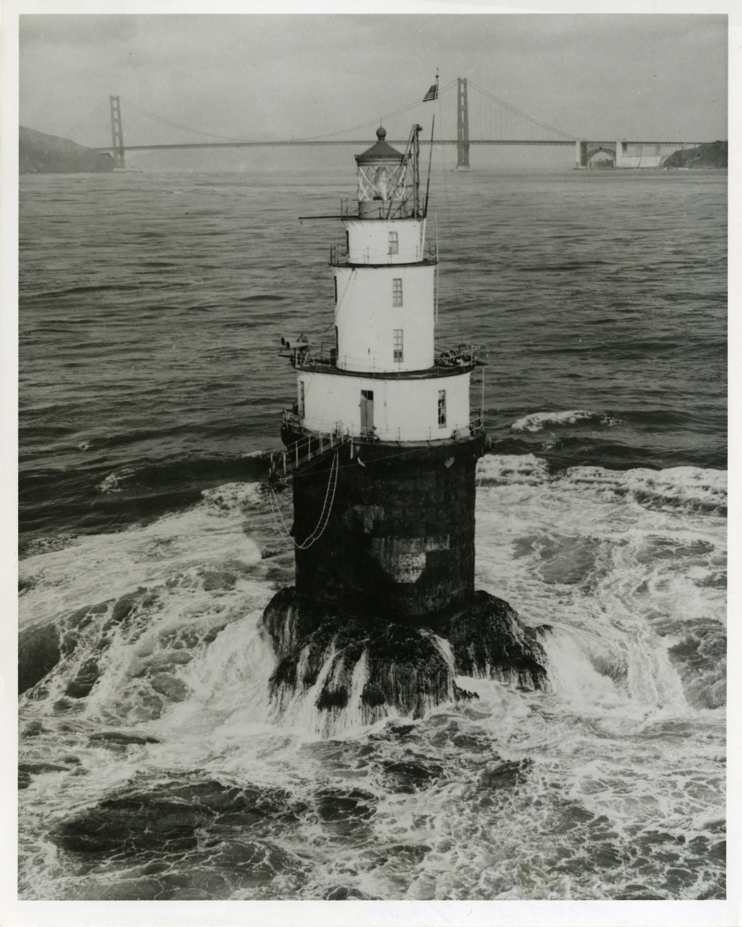 Mile Rocks Lighthouse, 1962