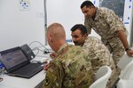 About 50 Soldiers with the South Carolina National Guard worked as the Combined Force Headquarters (CFHQ) in the Higher Control (HICON) in support of Eager Lion in Amman, Jordan, August and September 2019.