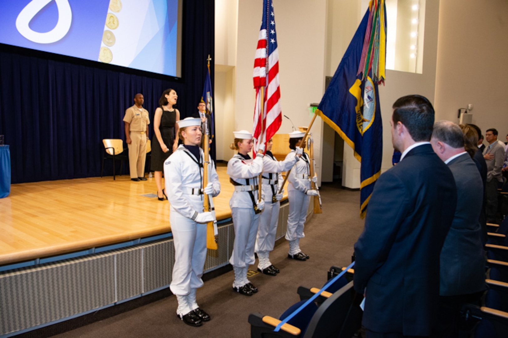 Naval Surface Warfare Center, Carderock Division holds its 20th Annual Honor Awards, also known as the "Magnificent Eight," at their West Bethesda, Md., headquarters on Sept. 10, 2019. (U.S. Navy photo by Nicholas Brezzell/Released)