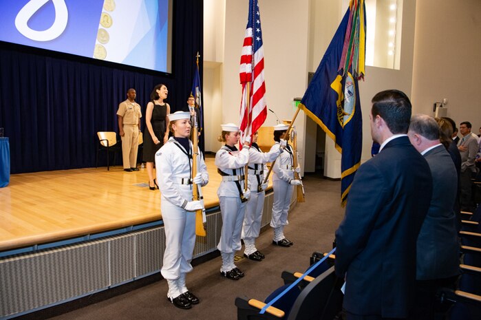 Naval Surface Warfare Center, Carderock Division holds its 20th Annual Honor Awards, also known as the "Magnificent Eight," at their West Bethesda, Md., headquarters on Sept. 10, 2019. (U.S. Navy photo by Nicholas Brezzell/Released)