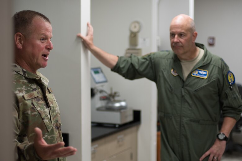10th Air Force leadership visits 442d FW