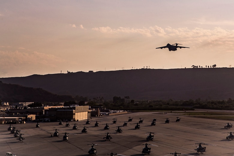 Strategic Lift and MCAS Camp Pendleton: Marines, airmen work together to deploy equipment, personnel
